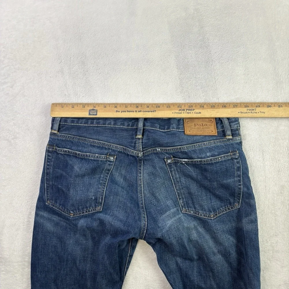 Polo Ralph Lauren Button Fly Denim Jeans Men's Waist 34